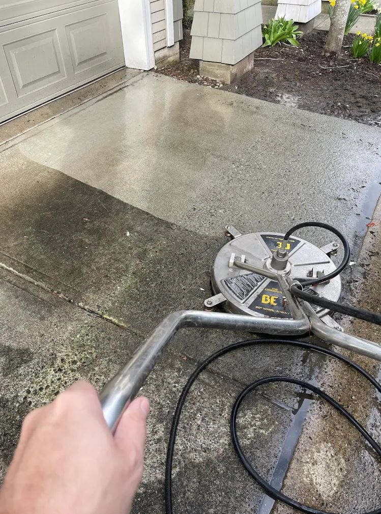 Pressure washing service